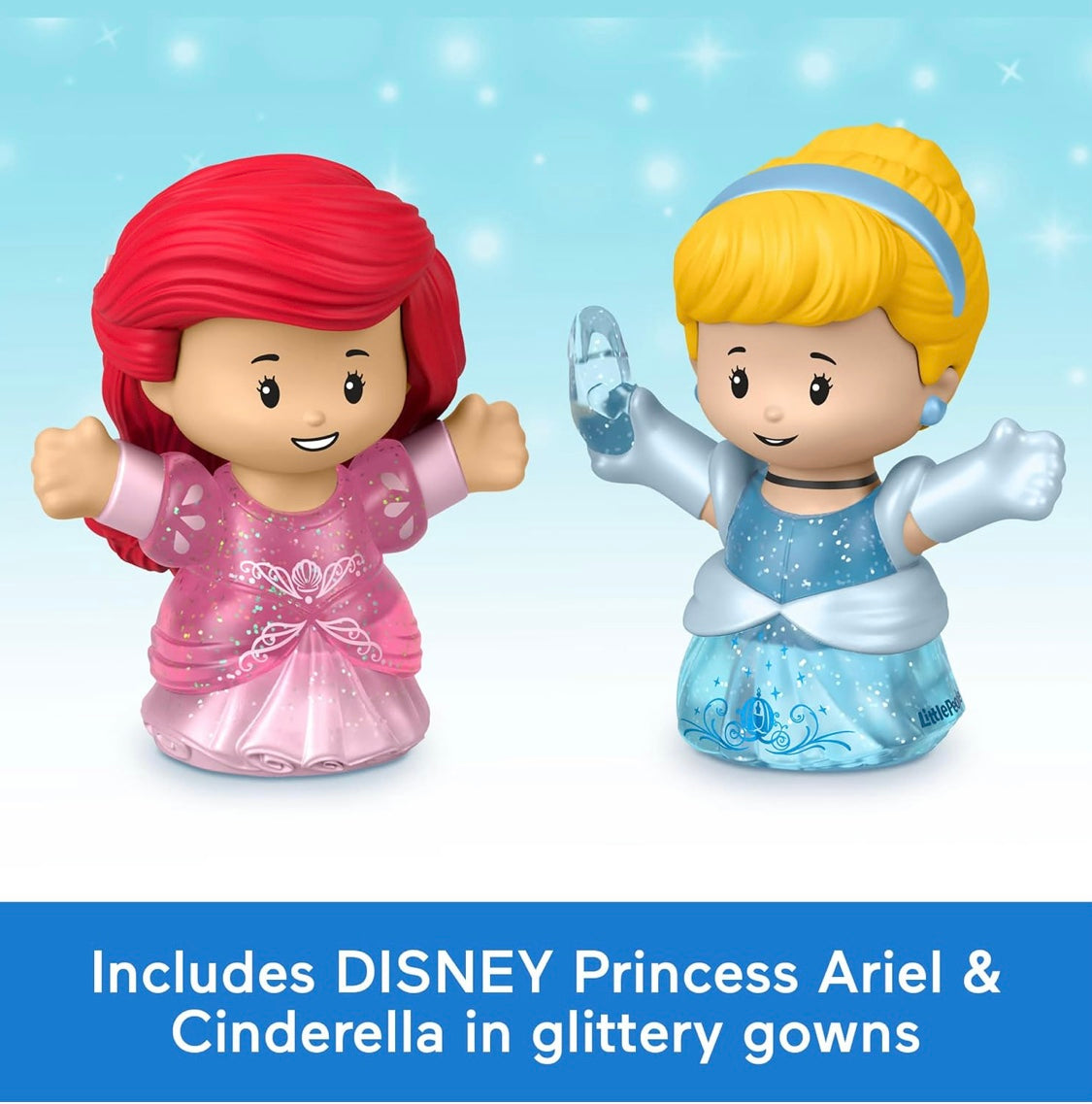 Fisher Price Little People Disney Princess Shimmer & Glow Dress Shop Playset