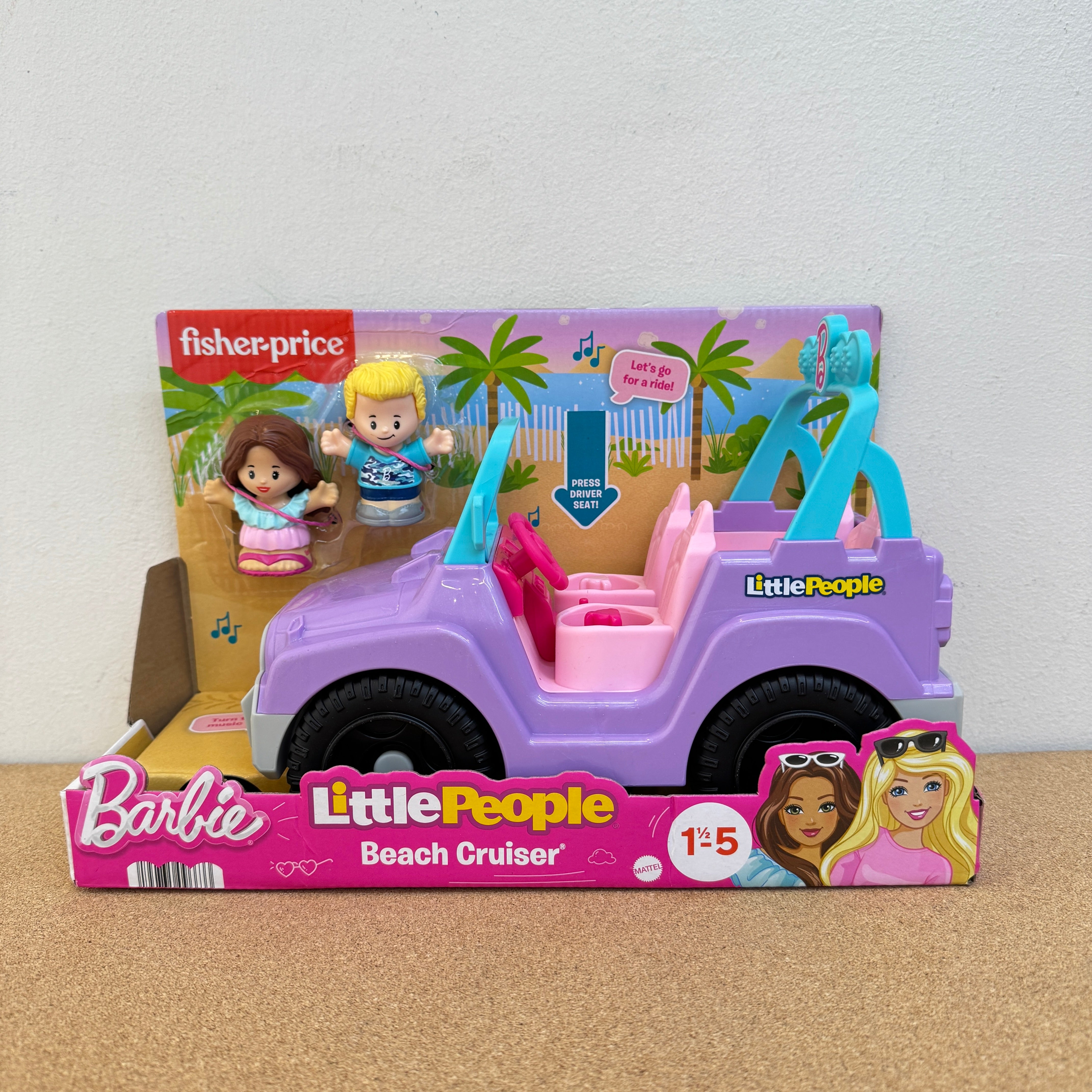 Fisher Price Little People Barbie Beach Cruiser