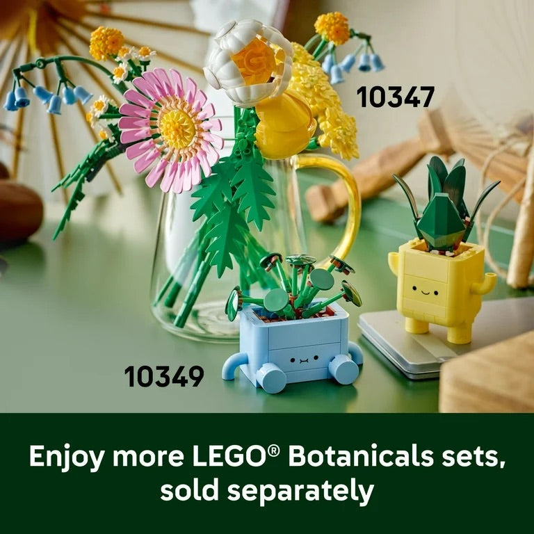 Lego Botanicals Happy Plants Building Toys Set