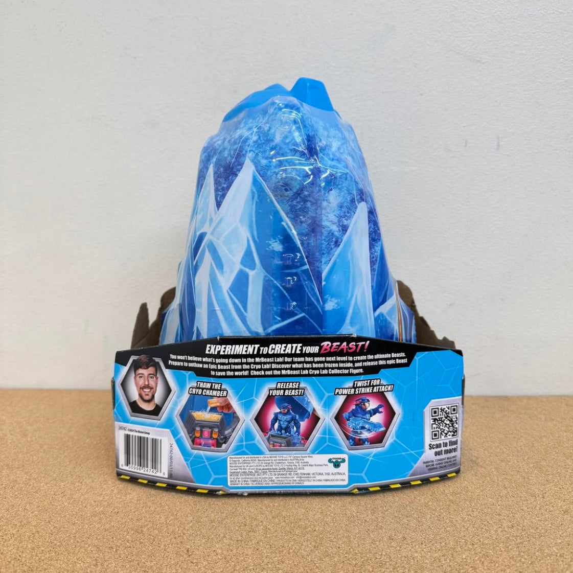 MrBeast Lab Cryo Lab Mystery Collector Figure Playset