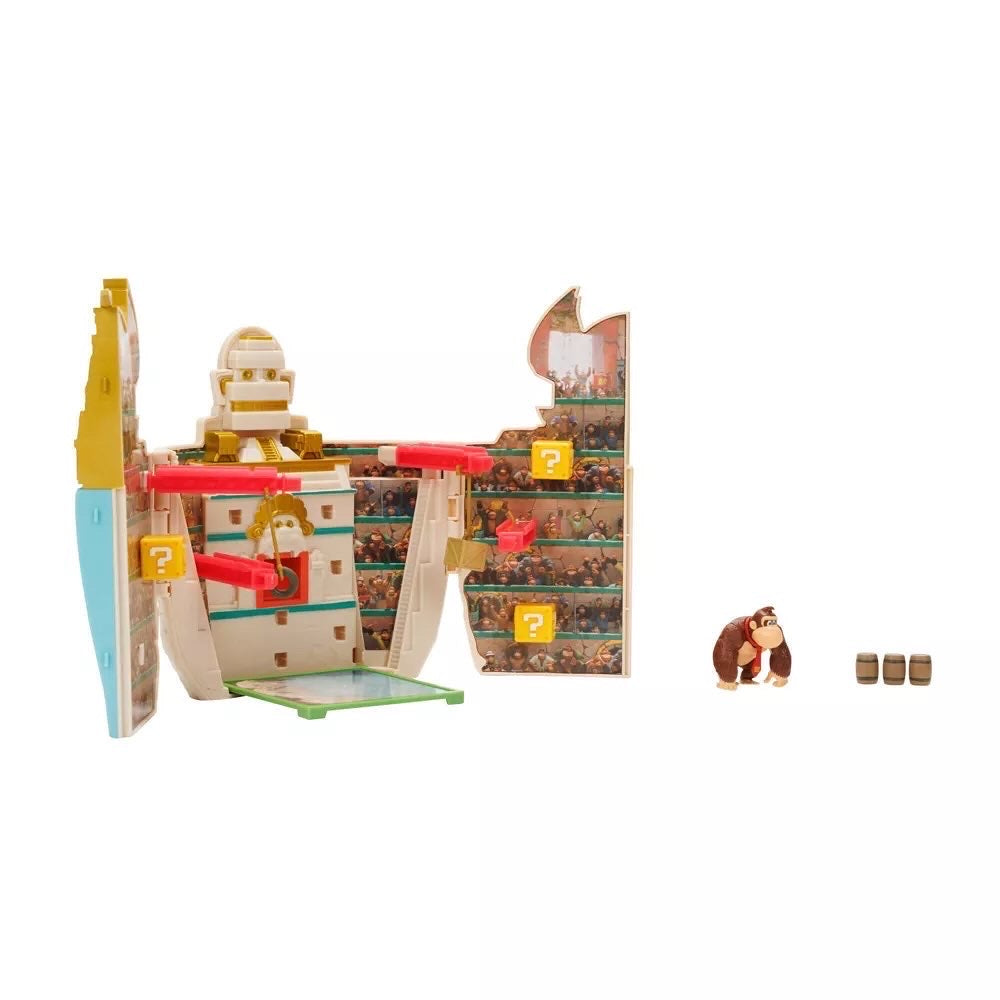 Nintendo The Super Mario Bros Movie Donkey Kong Kingdom Playset