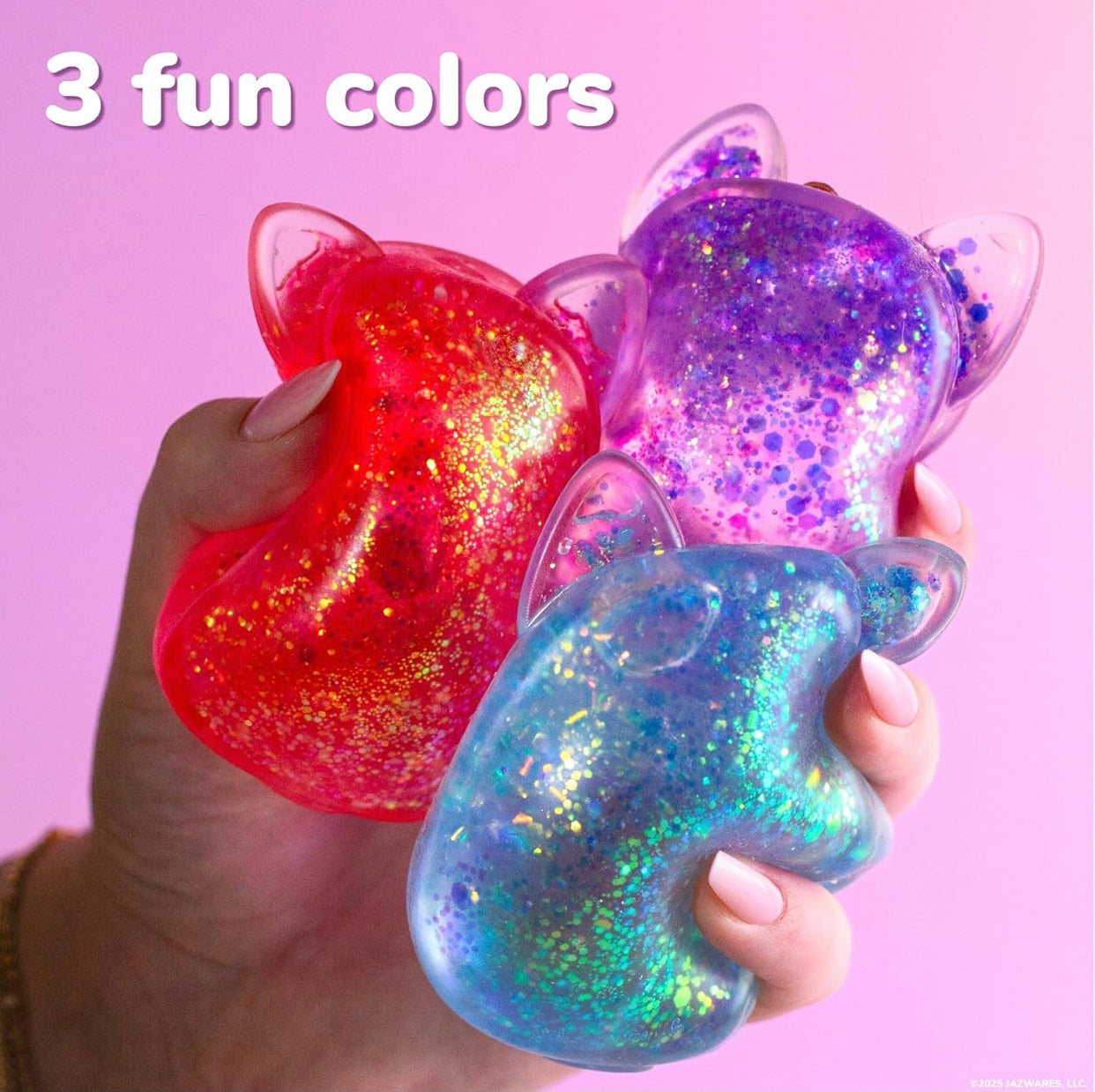 Squishmallows Slimygloop Purple Gelli Gels Squeeze Toy