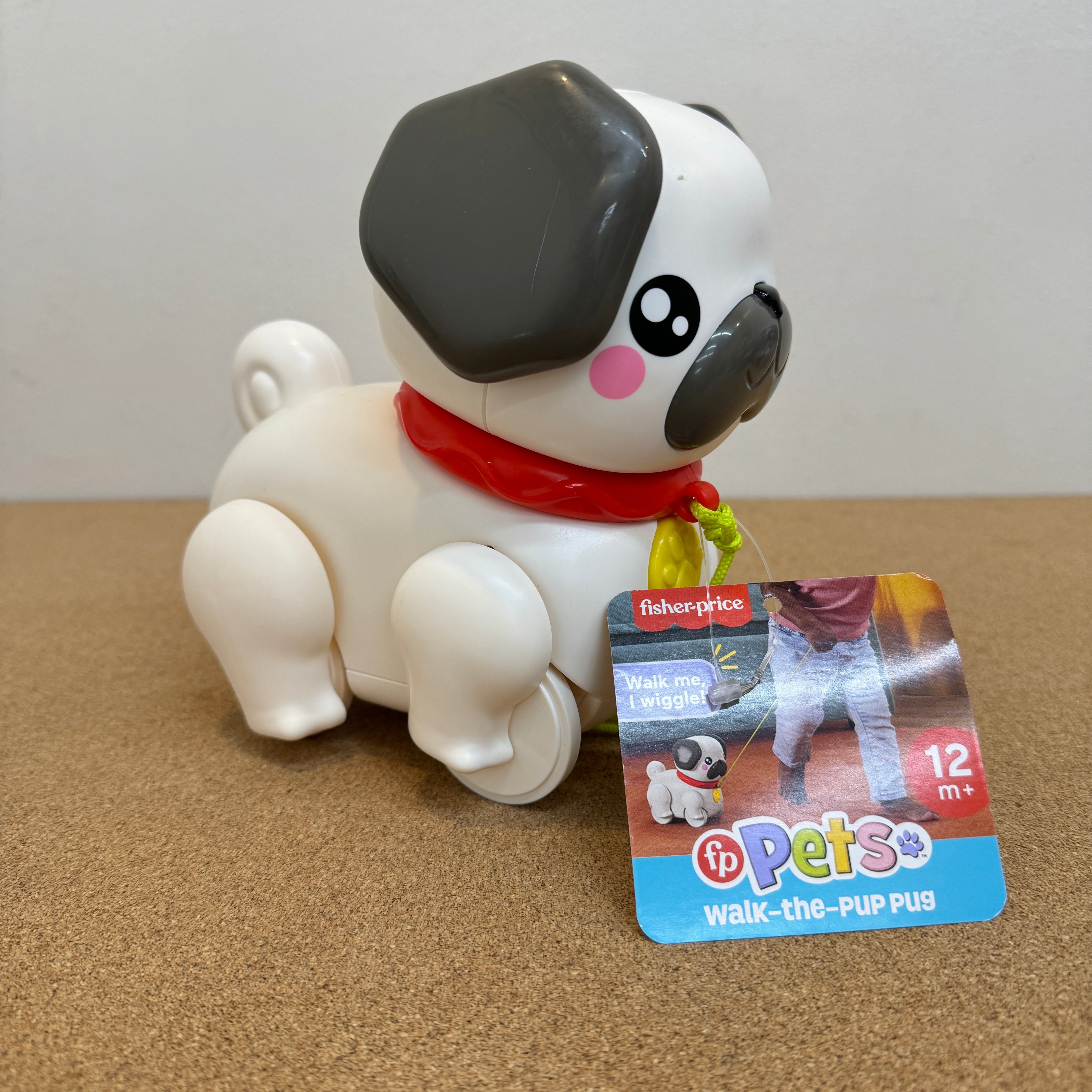 Fisher Price Pets Walk-The-Pup Pug