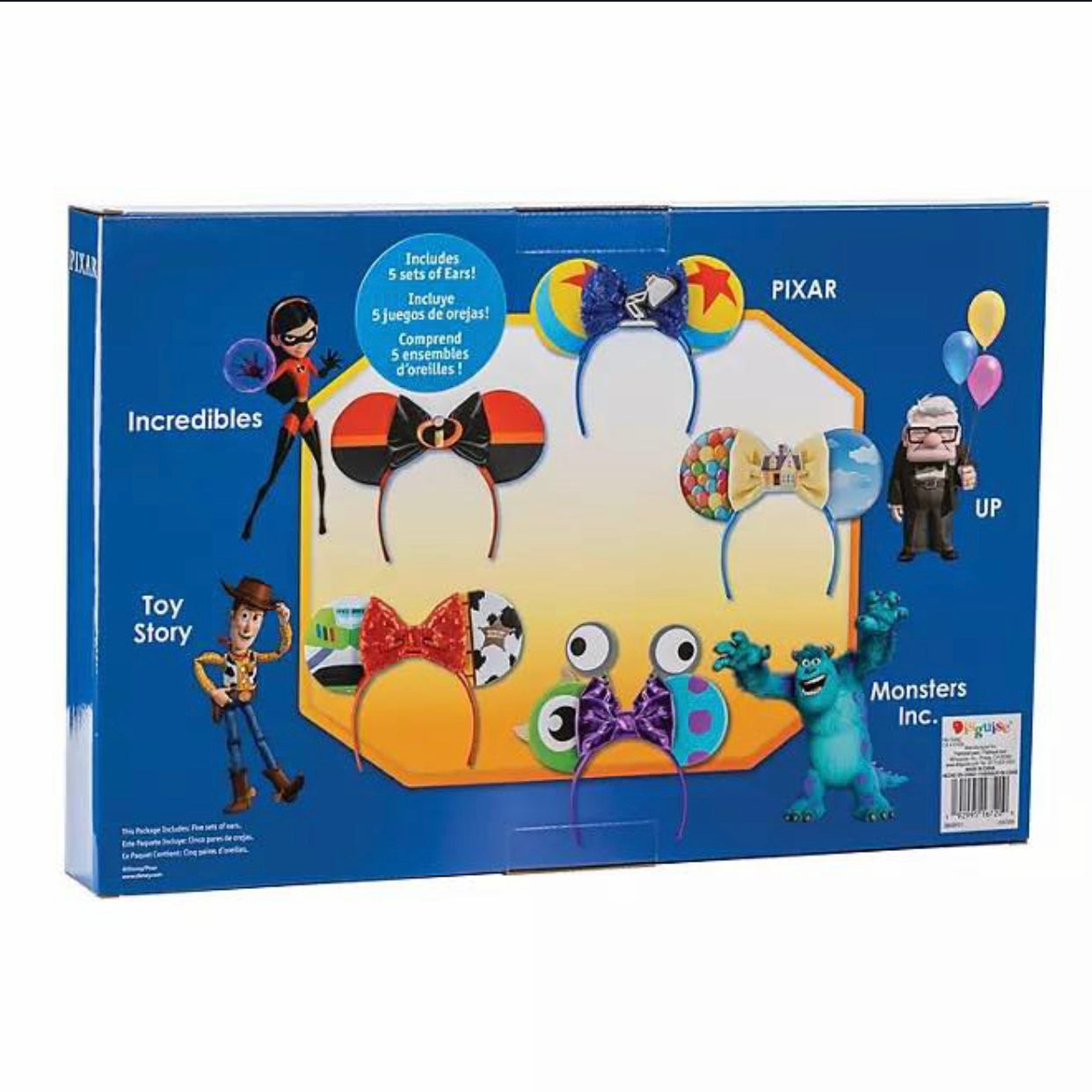 Disney Pixar 5PC Ear Set