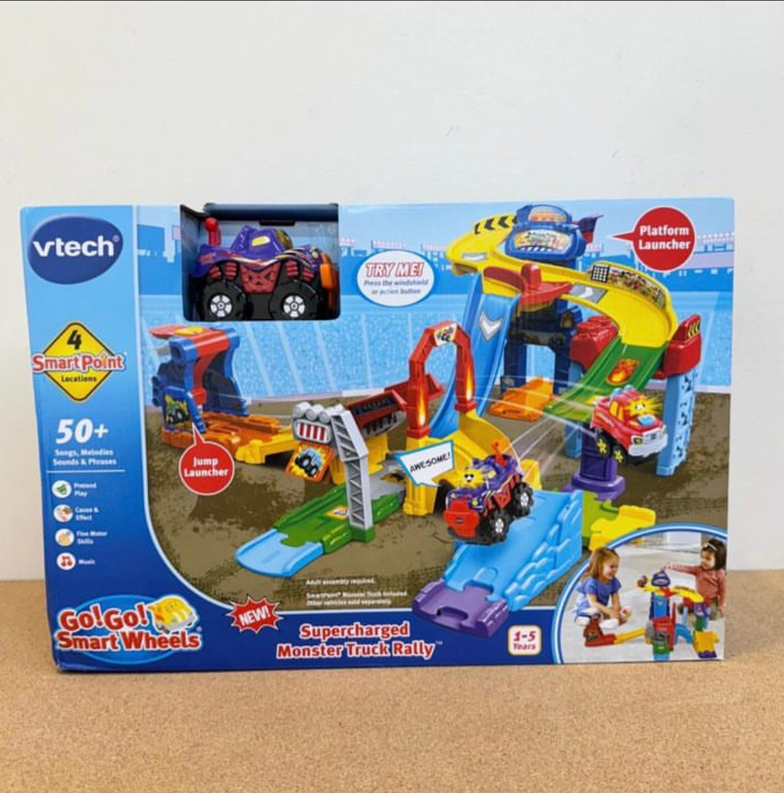 Vtech Go! Go! Smart Wheels Supercharged Monster Truck Rally