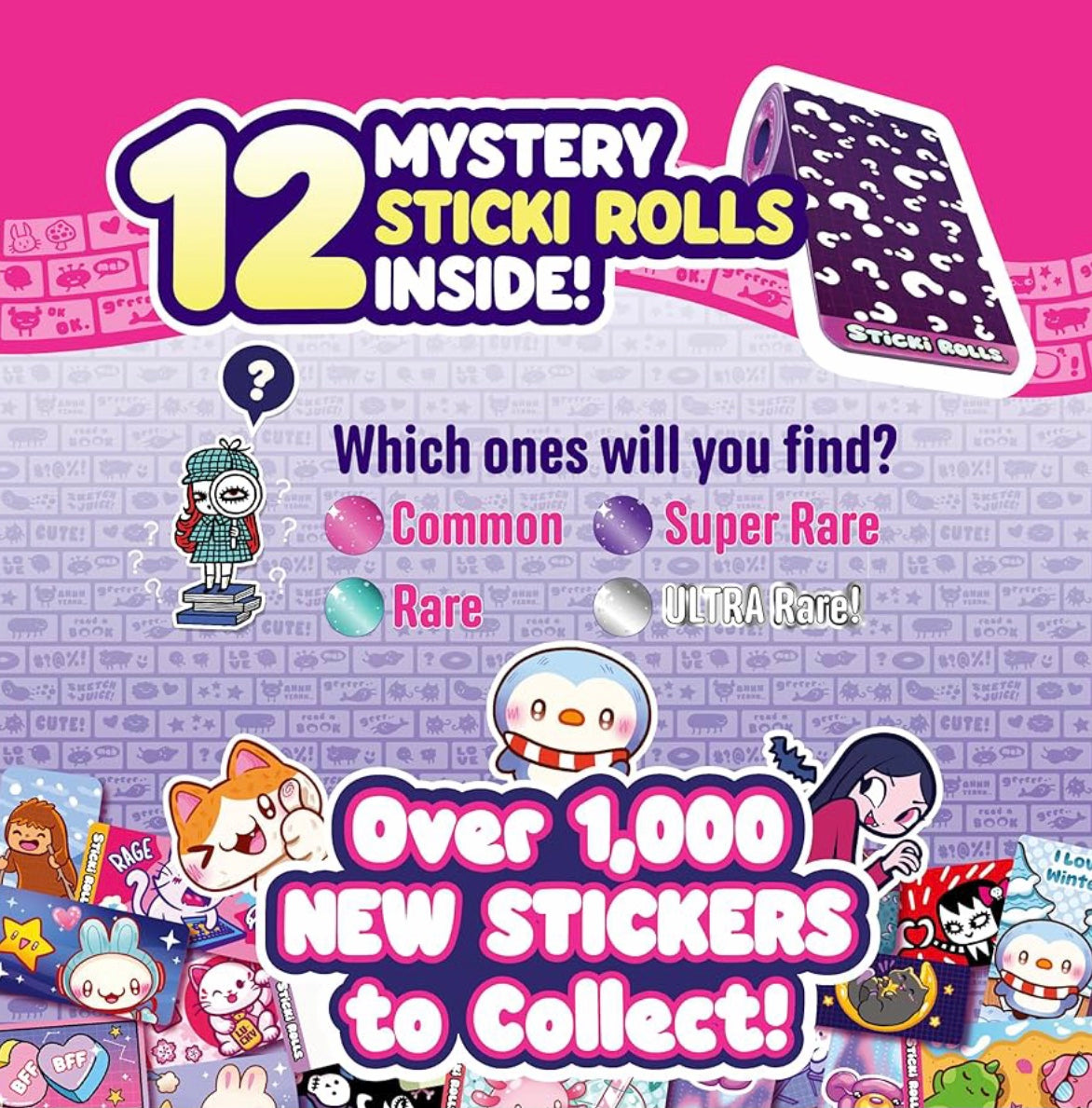 Sticki Rolls Series 2 Sticki Station Sticker Jewelry Kit