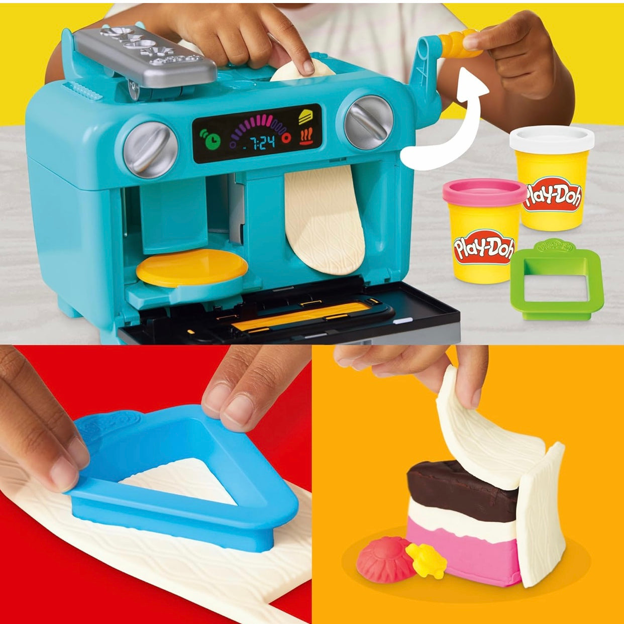 Play Doh Super Slice Cake Playset