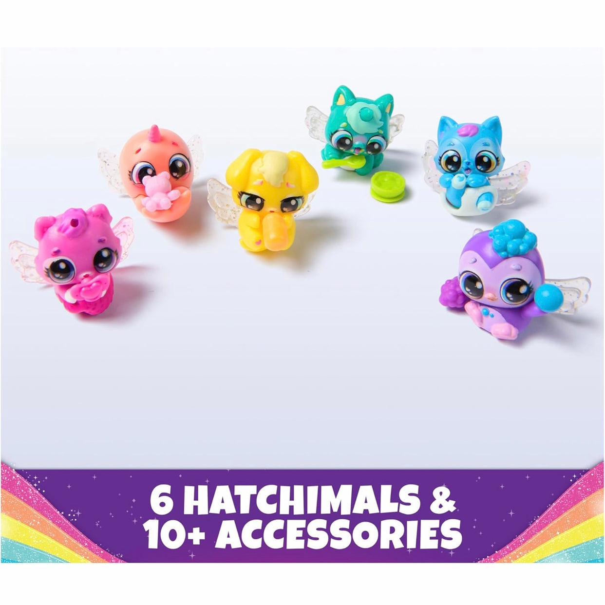 Hatchimal Alive Rainbow Hatchery Toy Set