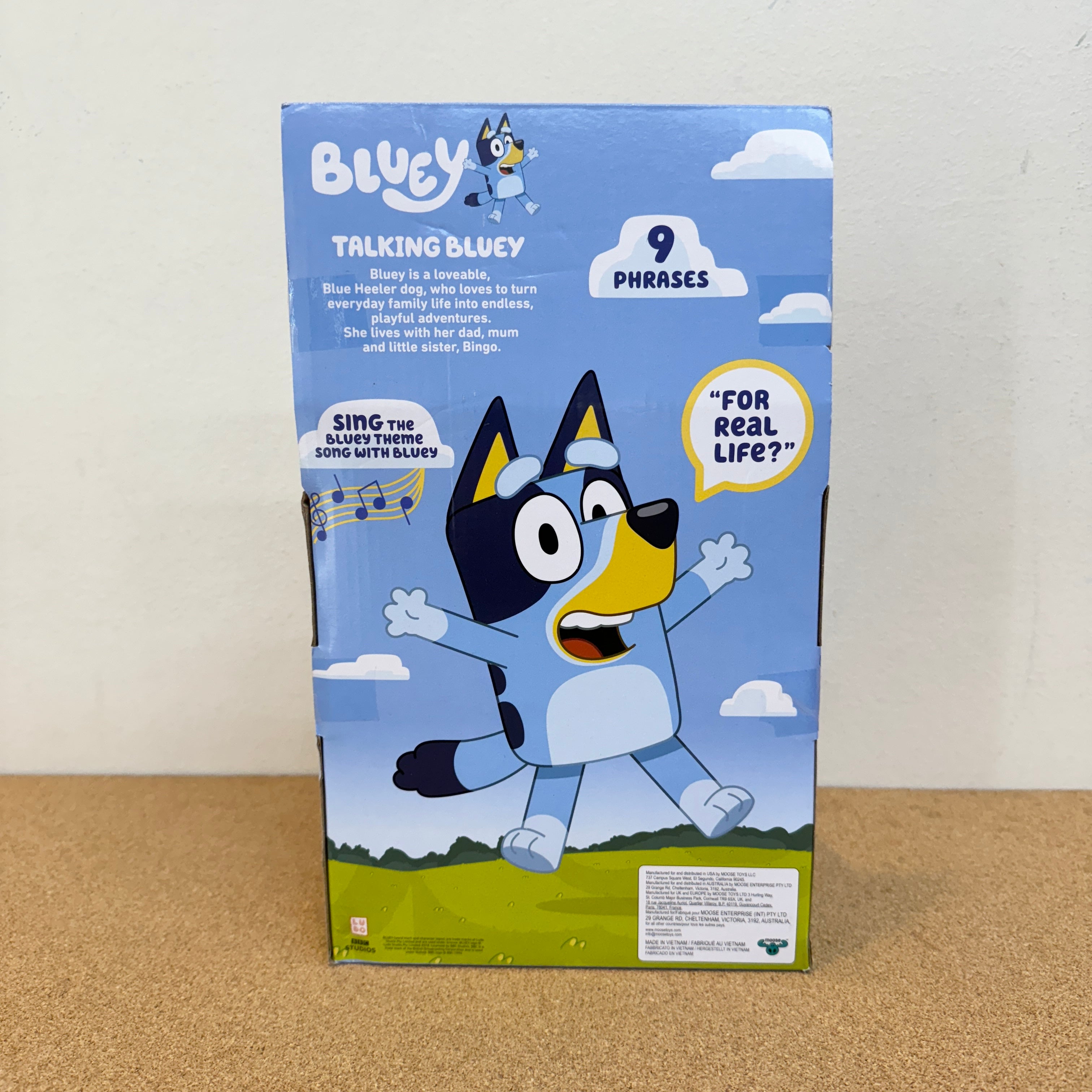 Bluey Talking Plush – 13''