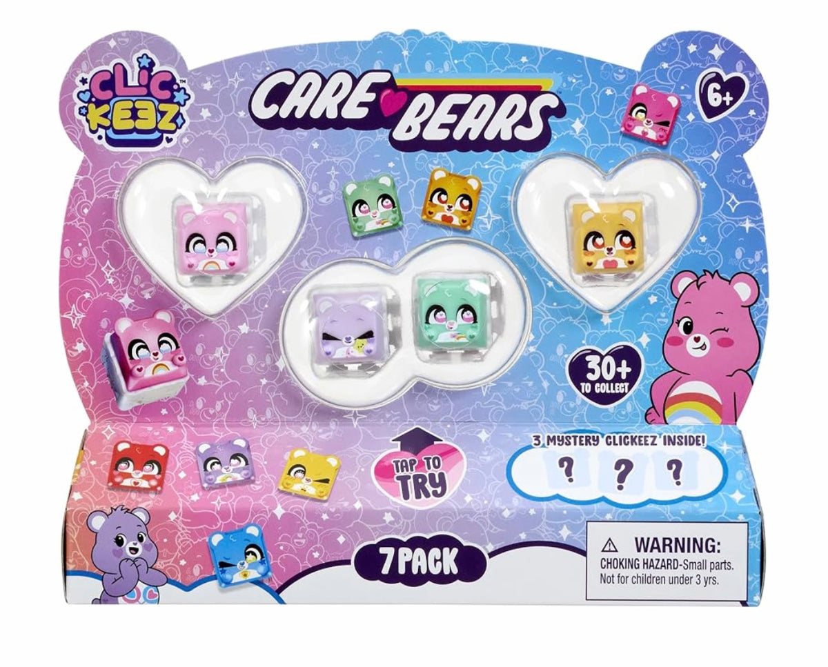 Clickeez Care Bears 7-Pack