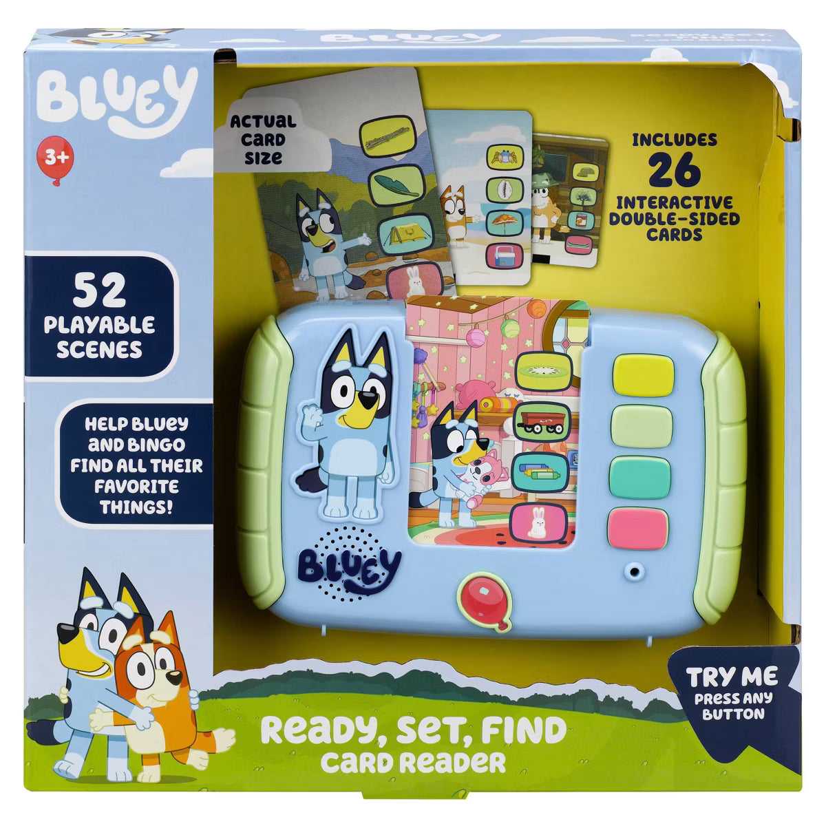 Bluey Treasure Hunt Card Reader