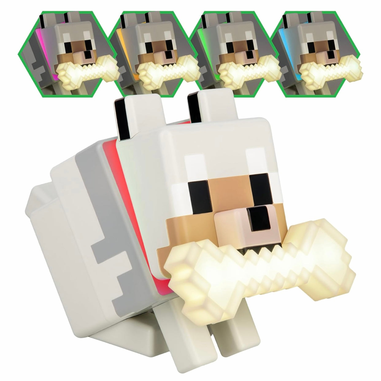 Paladone Minecraft Globuddies Wolf Light
