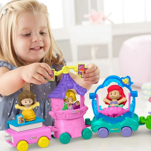 Fisher Price Little People Disney Princess Parade Figure Vehicle Set