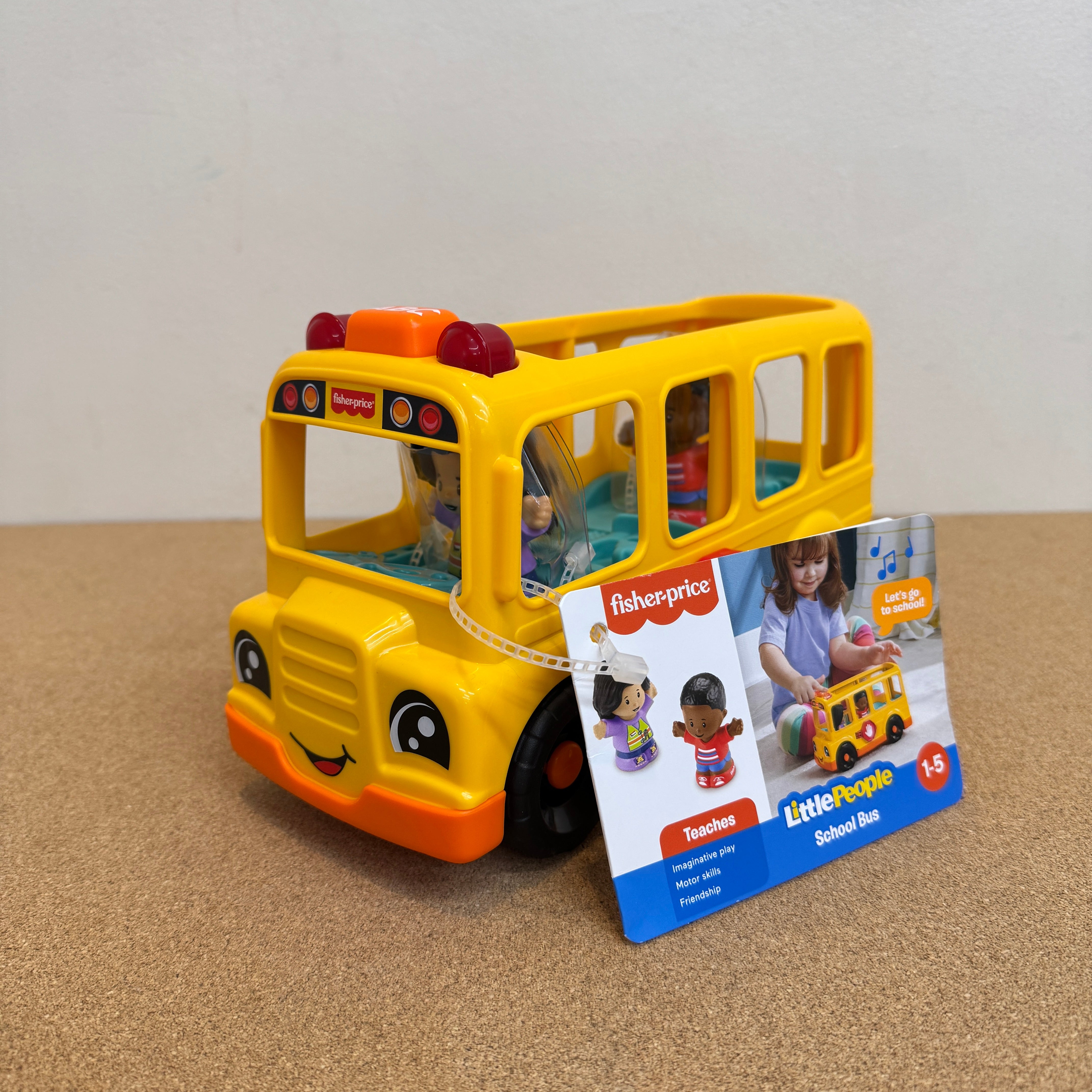 Fisher Price Little People School Bus Musical Toy Vehicle