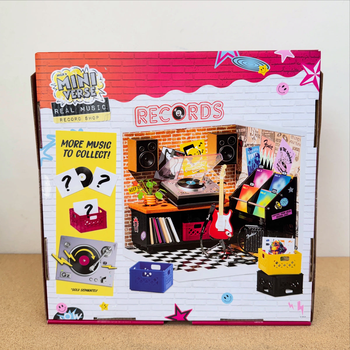 Miniverse Real Music Record Shop Display Set