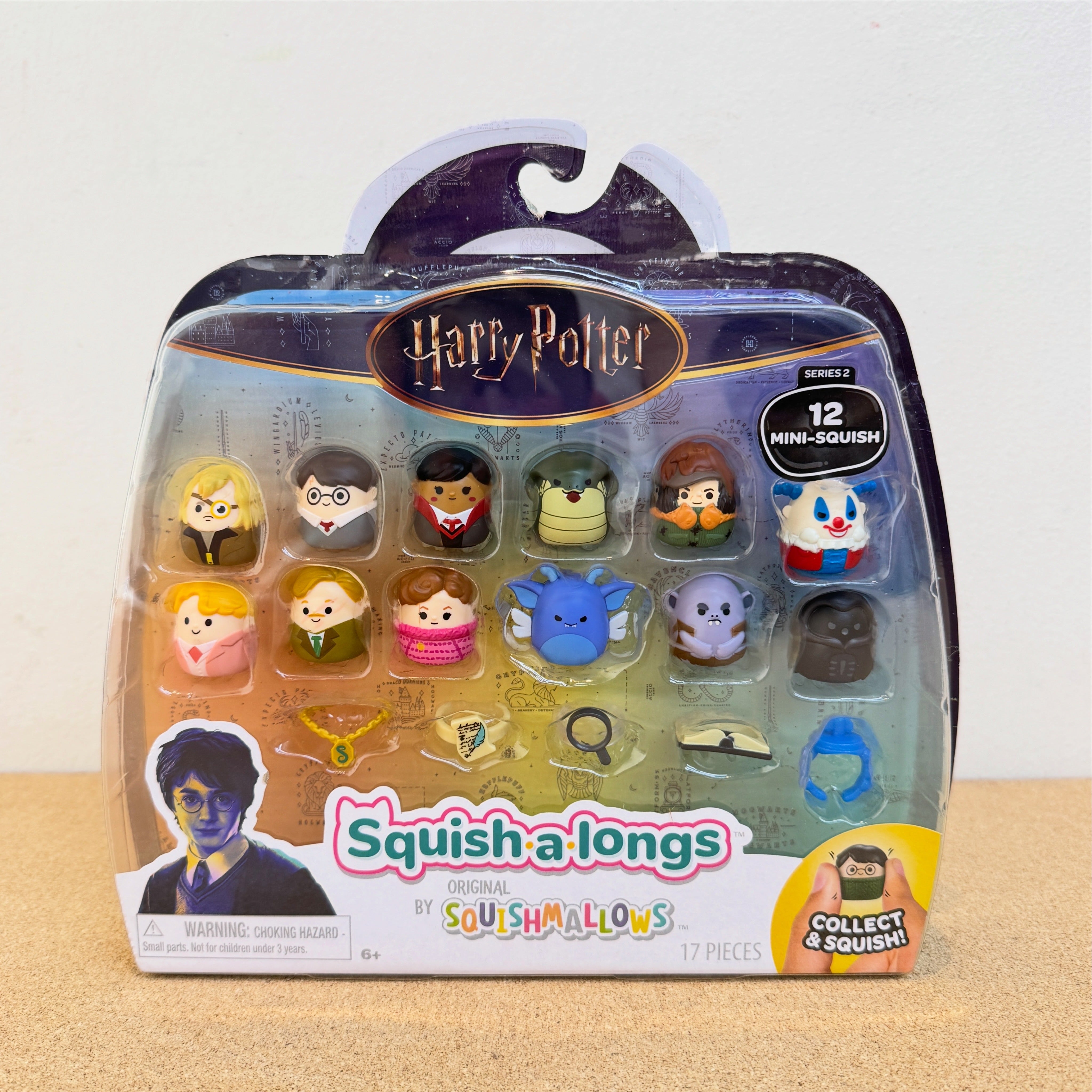 Squish-A-Longs “Harry Potter” Mini Squish Accessory 12Pack - Defence Against The Dark Arts Class