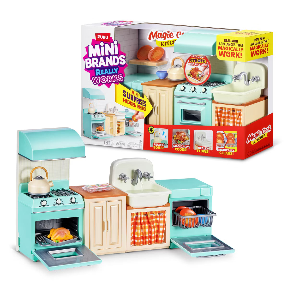Mini Brands Magic Cook Kitchen Playset