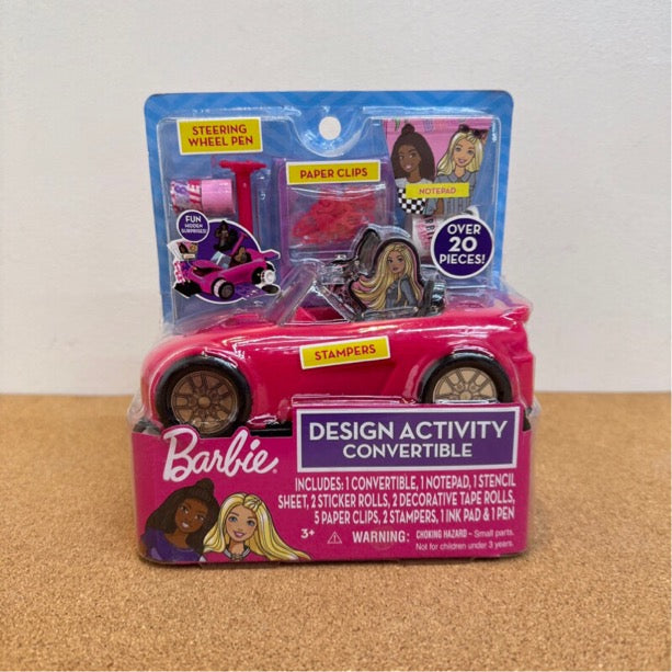 Barbie Design Activity Convertible