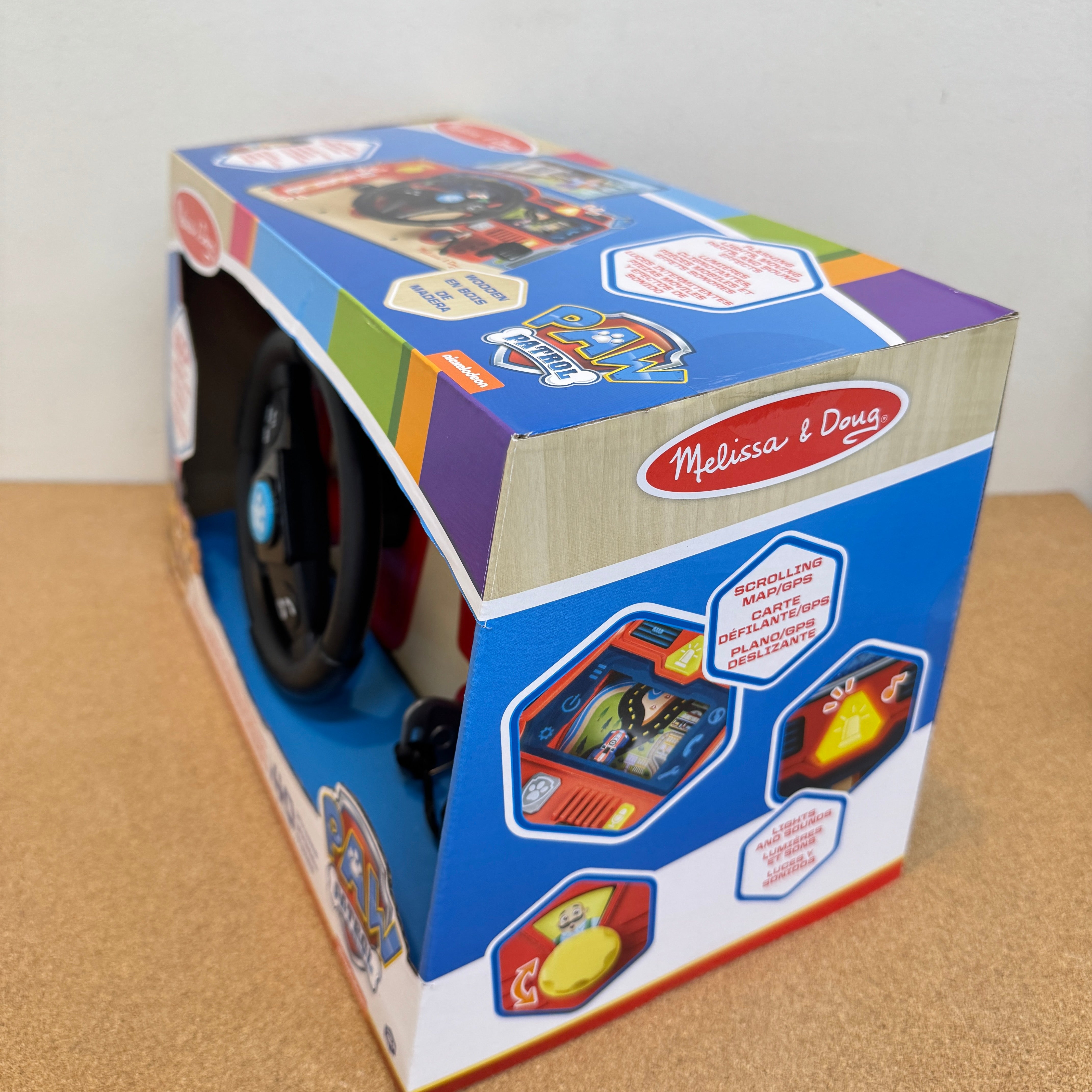 Melissa & Doug Paw Patrol Rescue Mission Wooden Dashboard