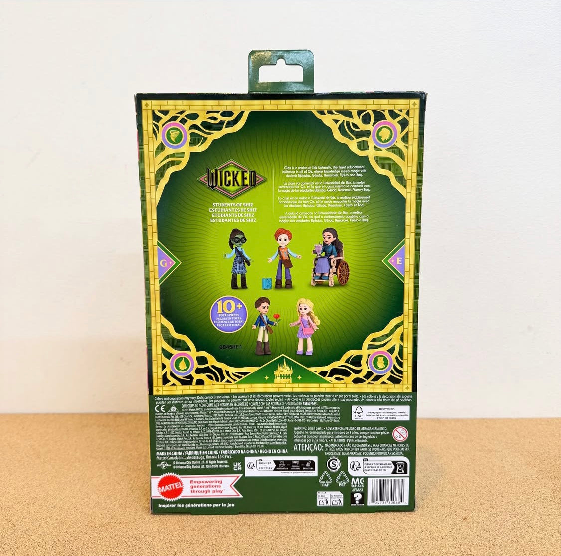 Universal Pictures’ Wicked Students of Shiz Small Doll Multipack