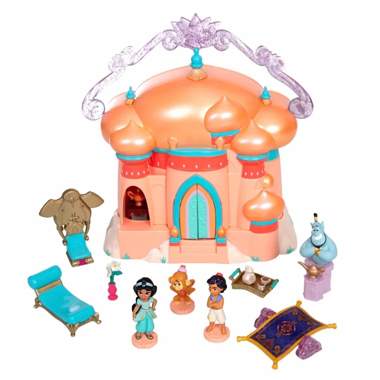 Disney Princess Once Upon A Story Jasmine Palace Micro Playset