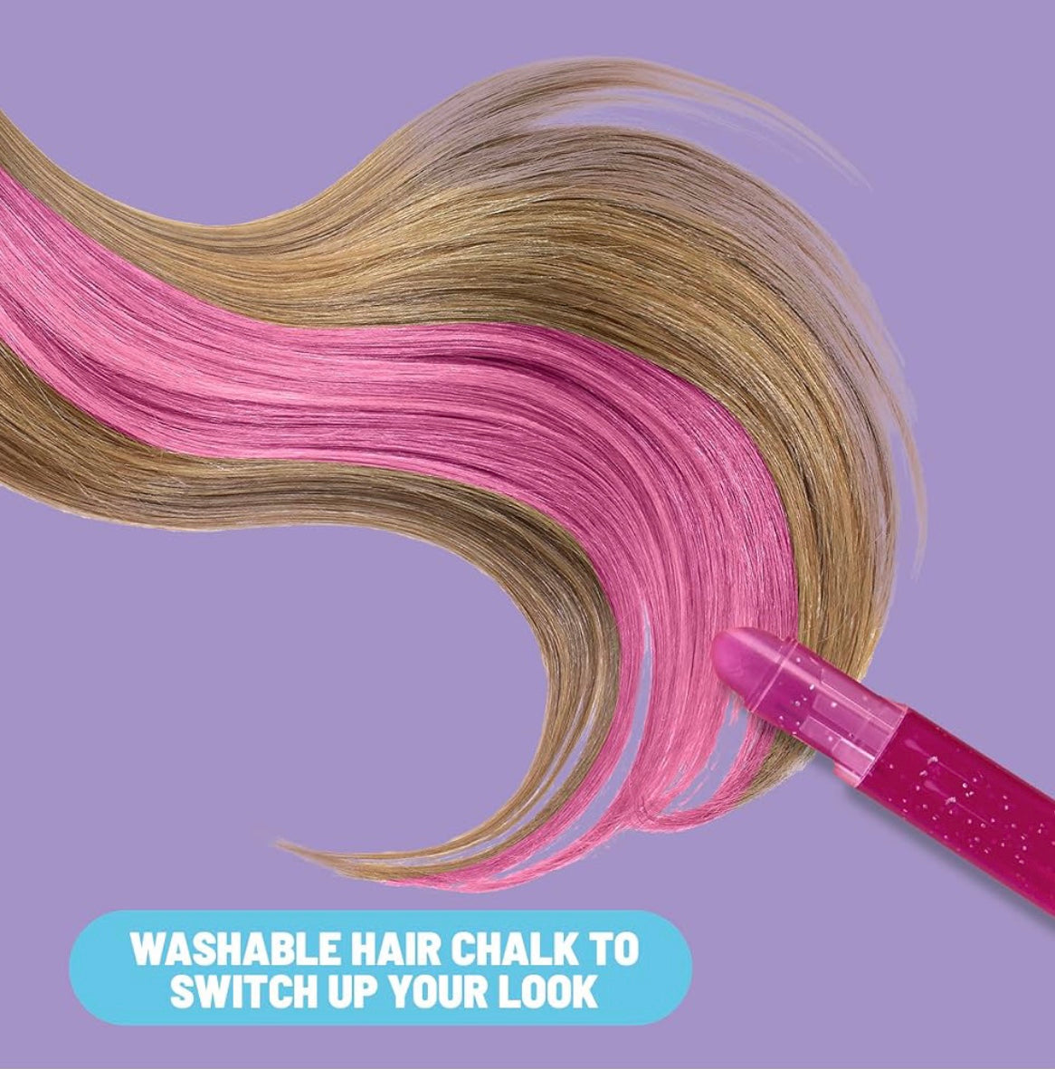 Claire’s Hair Chalk & Glitter Styling Kit