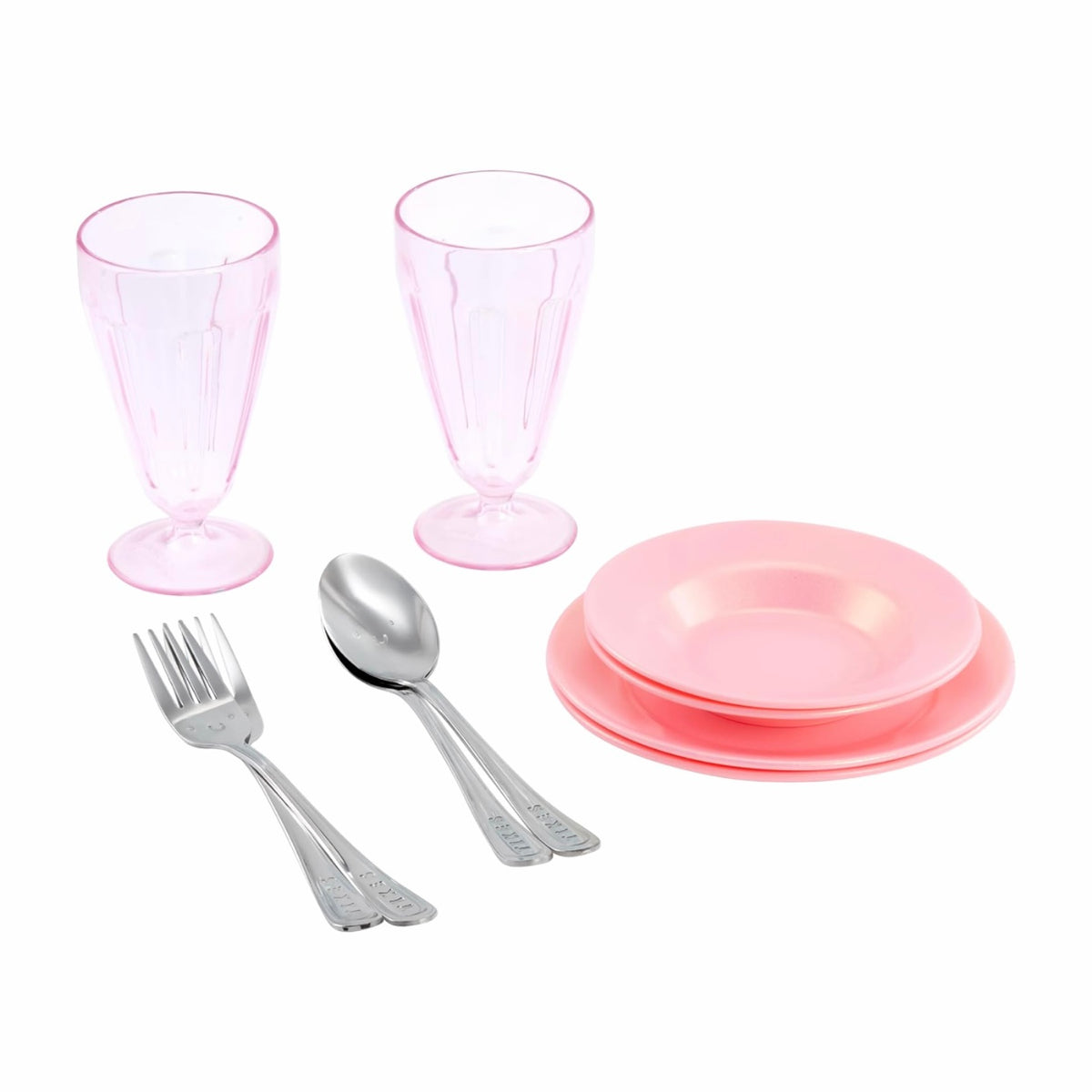 Little Tikes Sweet Spaces Dishware Set - Pink