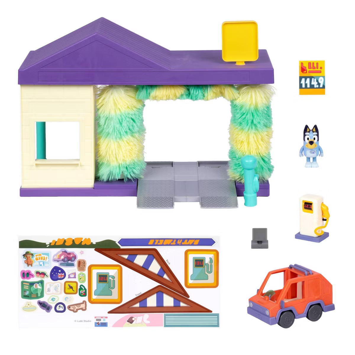 Bluey’s Car Wash Playset