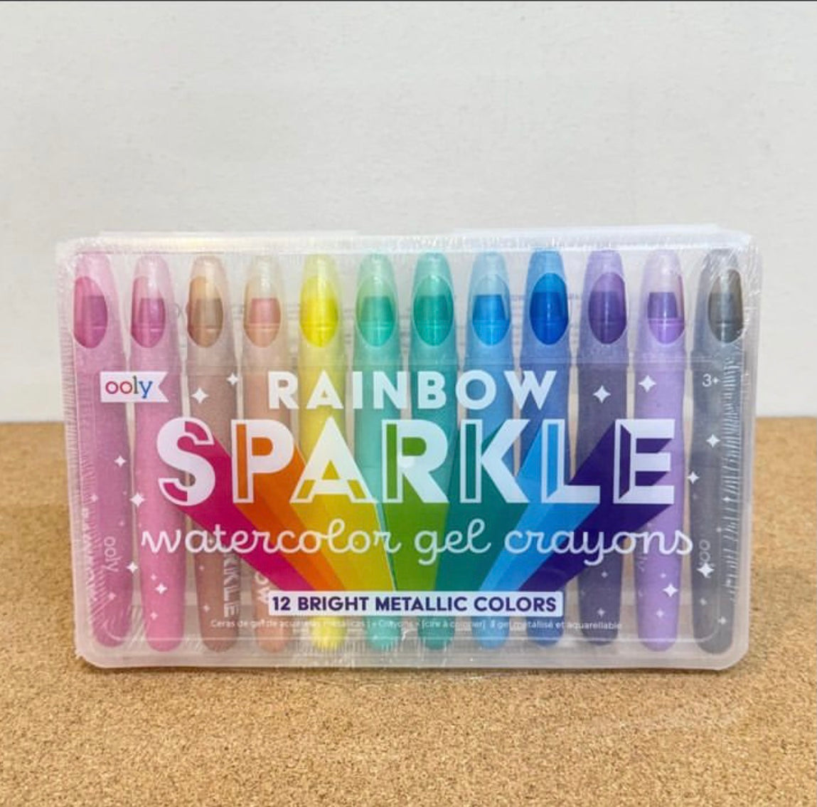 Ooly Rainbow Sparkle Water Color Gel Crayons