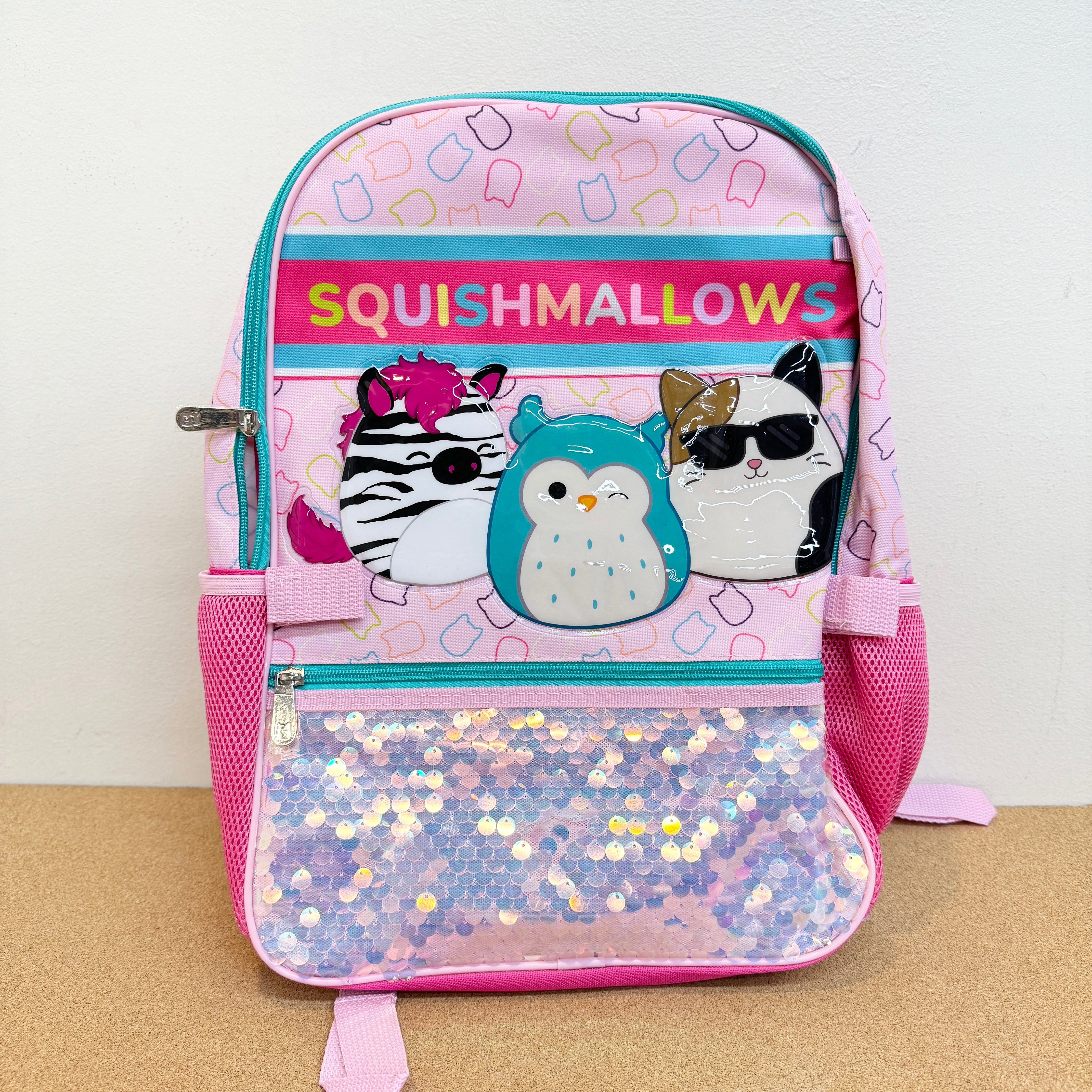 Squishmallows Crew 5PC Youth Backpack Set