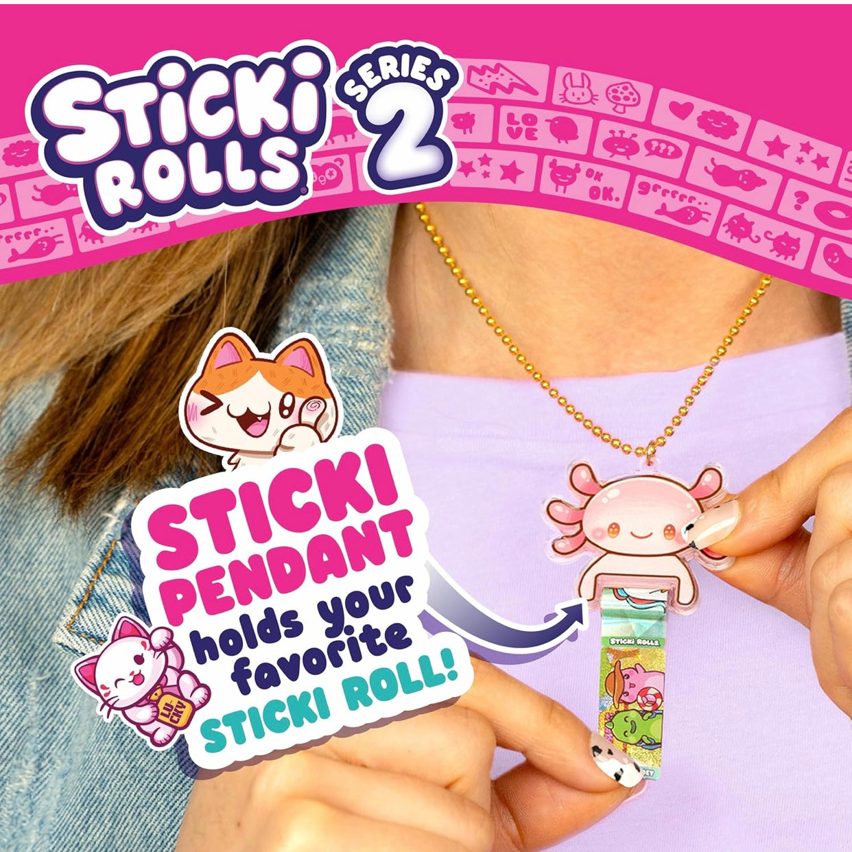 Sticki Rolls Series 2 Pendant Pack