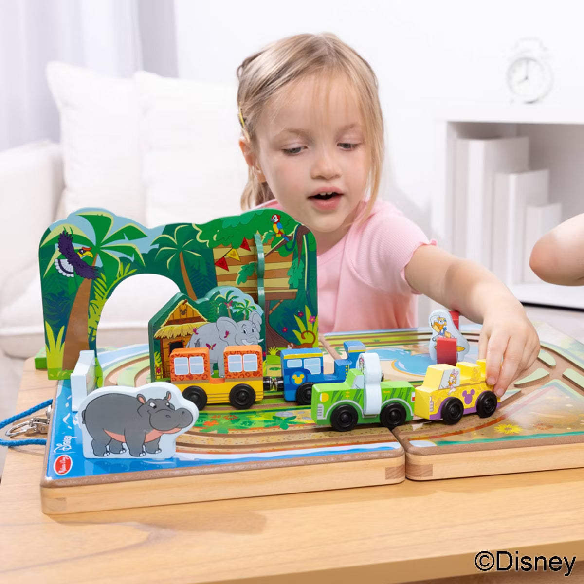 Disney Take-Along Safari Adventure Wooden Playset