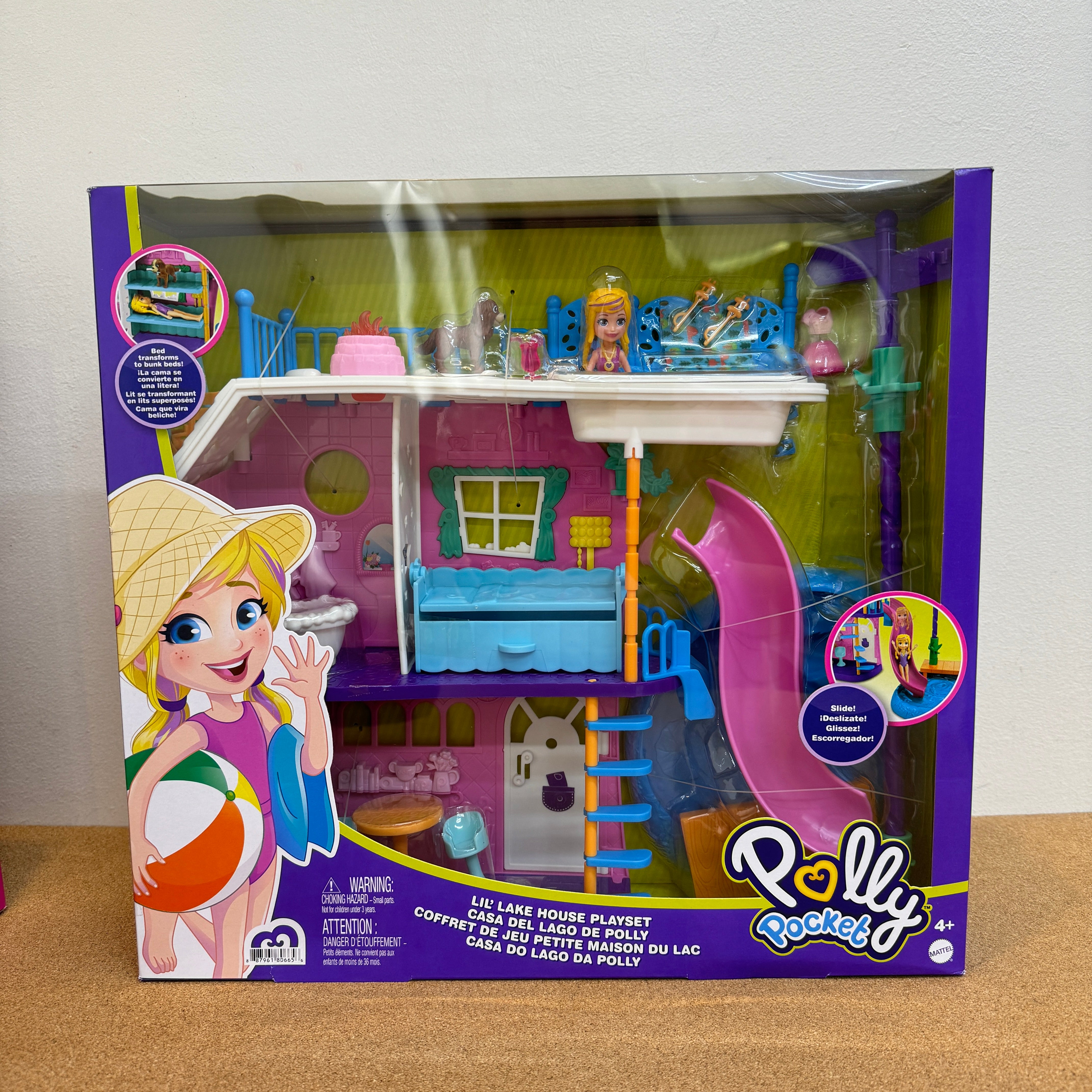 Polly Pocket Lil Lakehouse Playset