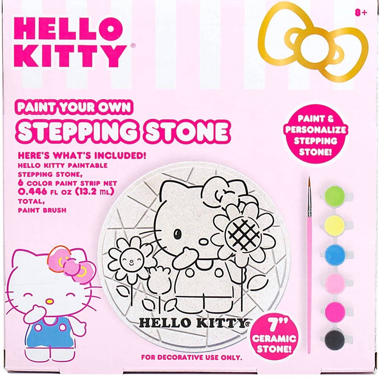 Hello Kitty Paint Your Own Stepping Stone