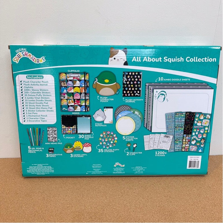 Squishmallows All About Squish Collection Stationery Set- Avery Duck