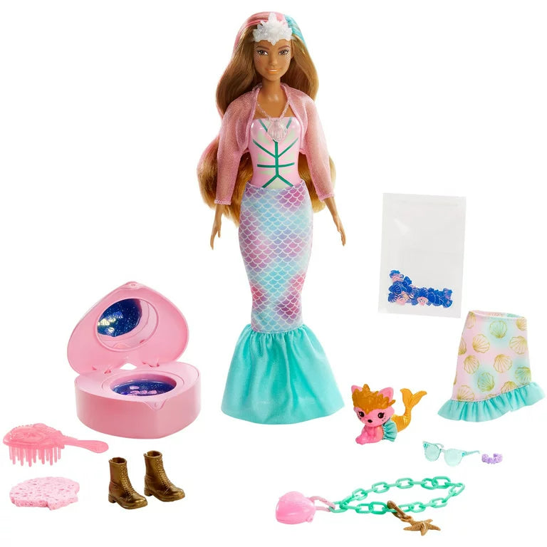 Barbie Color Reveal Peel Mermaid Doll