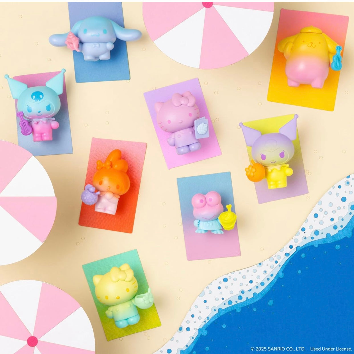 Hello Kitty and Friends Ombre Tropical Party Figure Pack