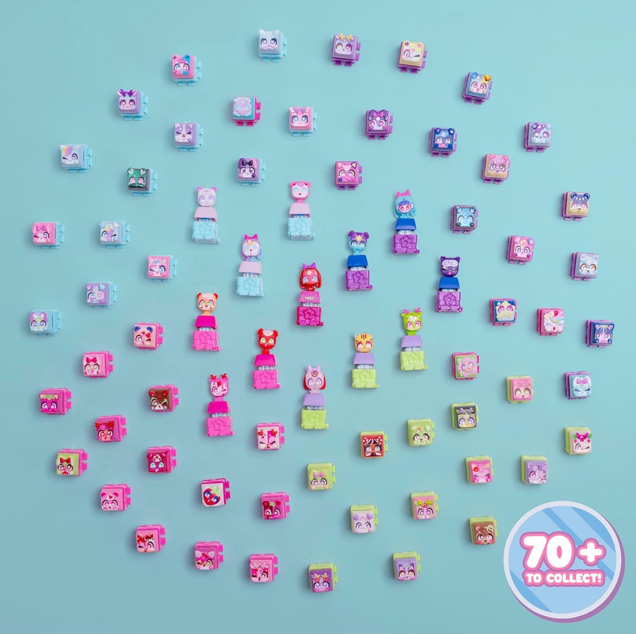 Clickeez Clickable Collectables 5Pack
