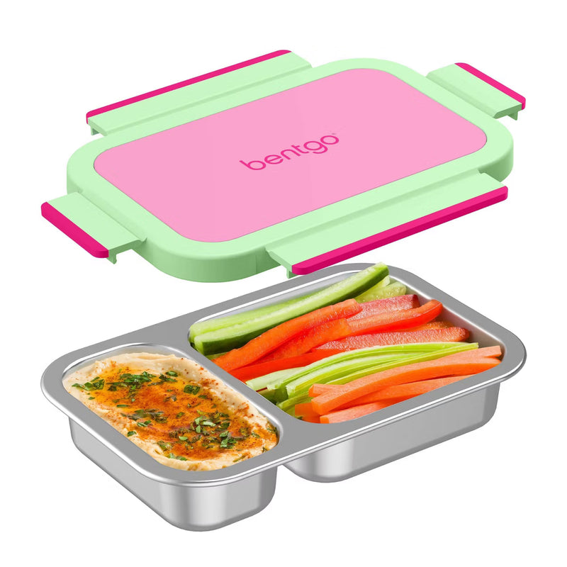 Bentgo EC Kid’s’ Stainless Steel Lunchbox - Strawberry