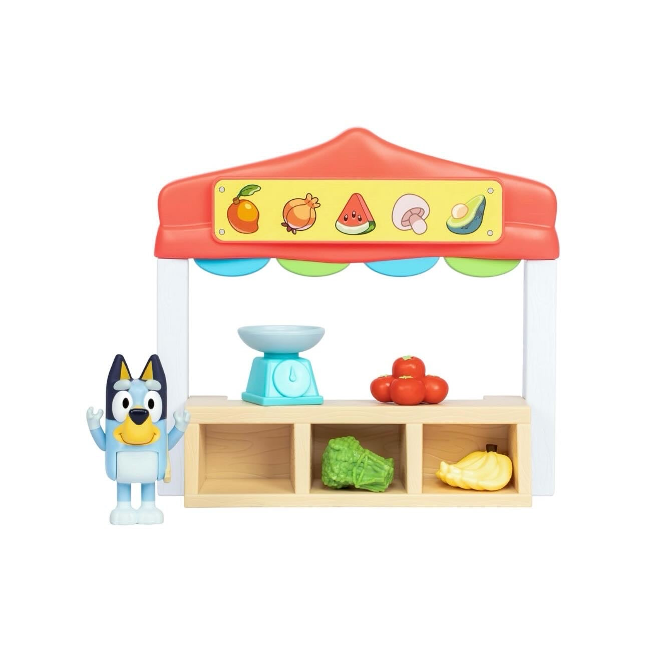 Bluey Mini Farmers Market Playset