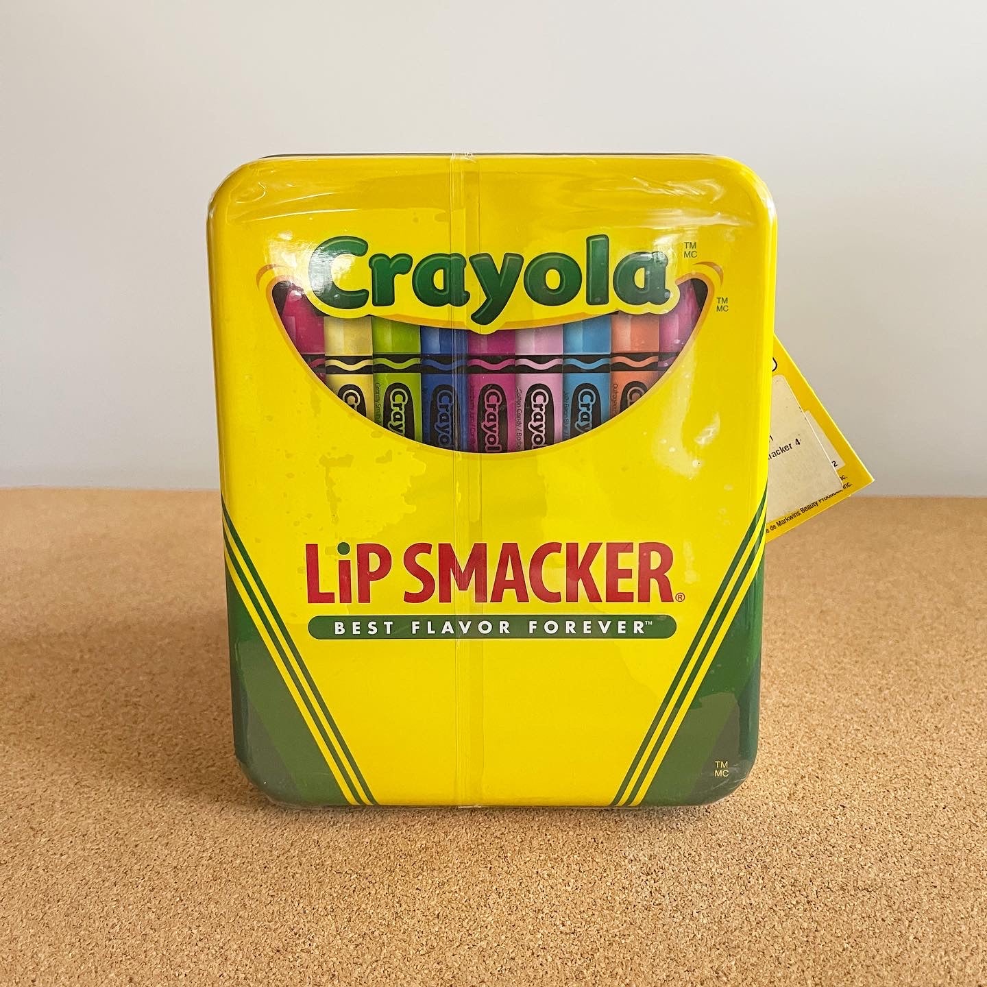 Lipsmacker x Crayola 4pc Lip Balm with tin