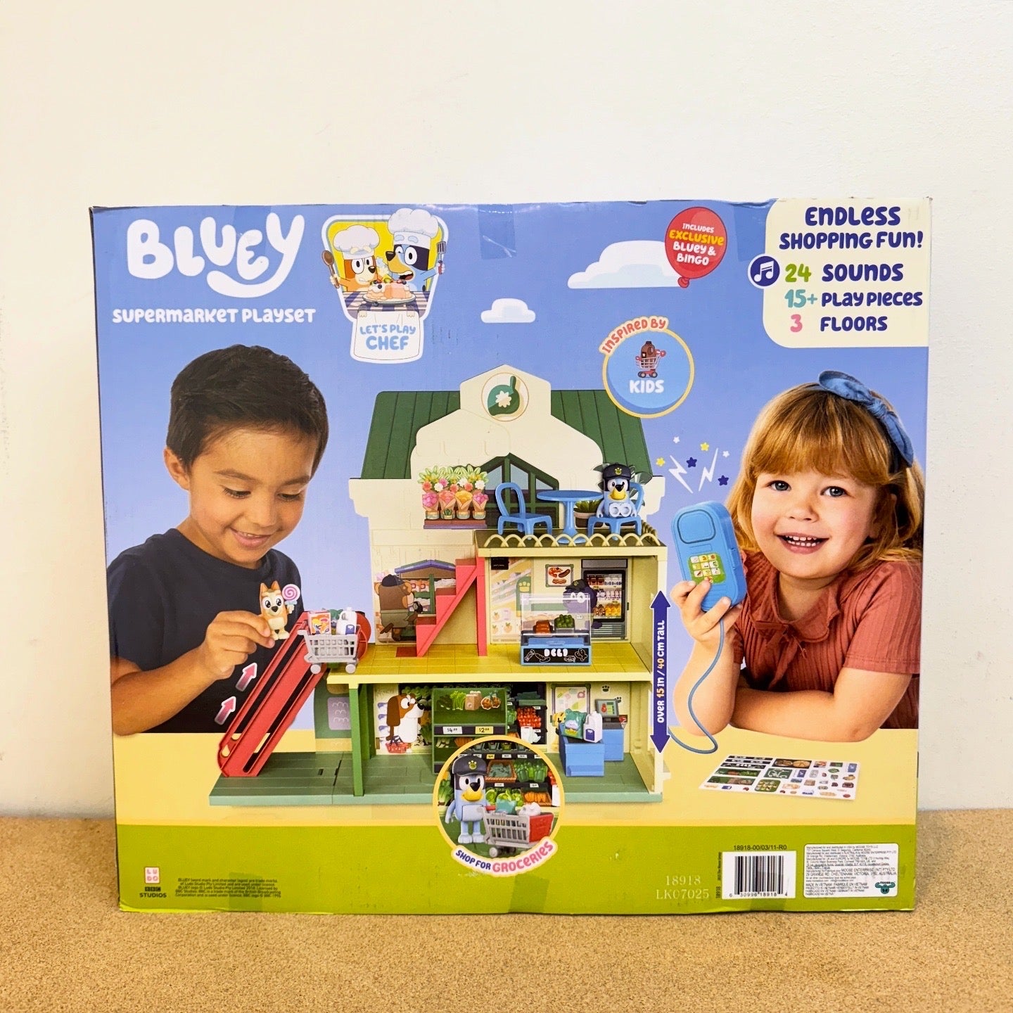 Bluey and Bingo Supermarket Playset