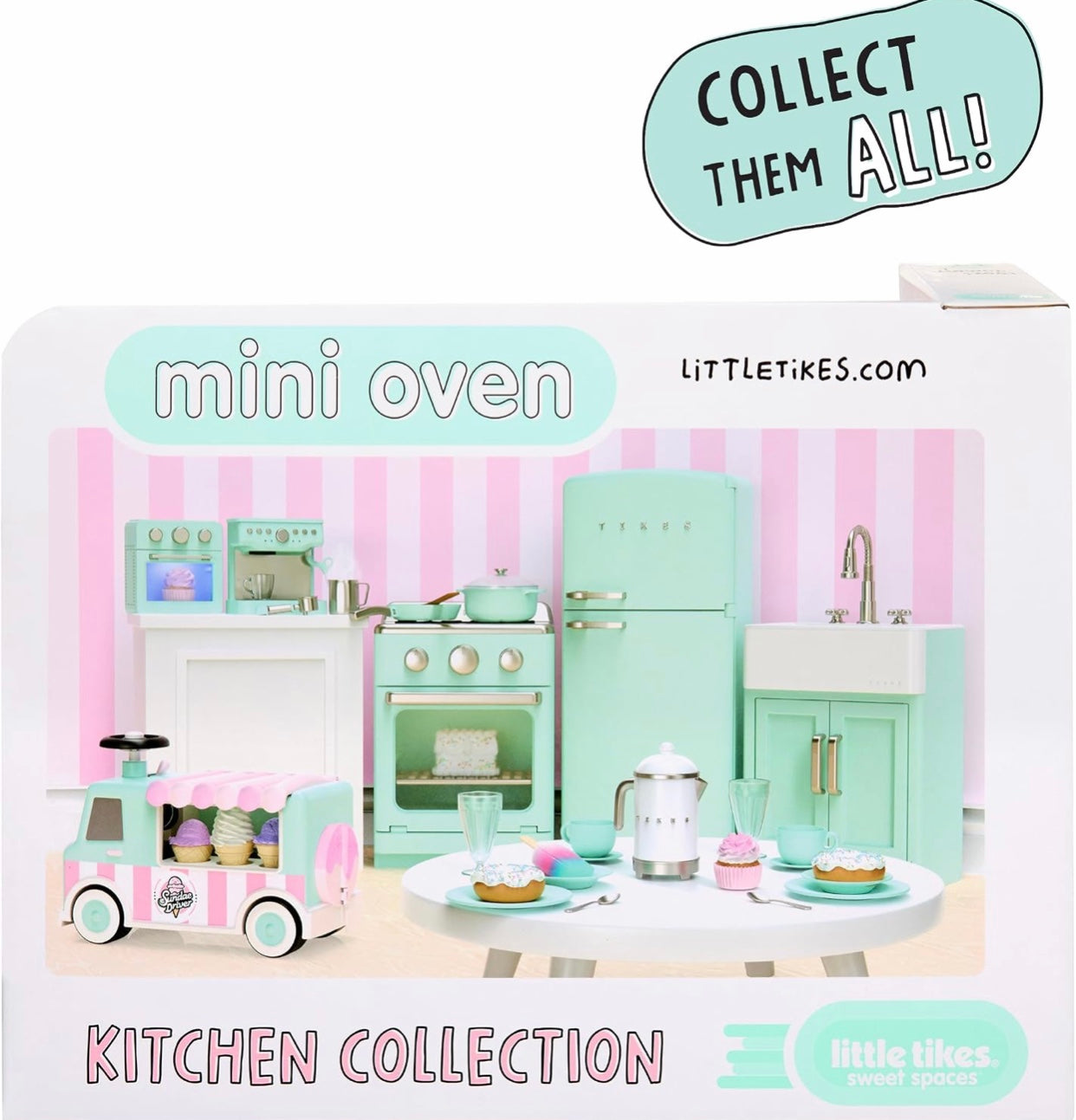Little Tikes Sweet Spaces Mini Oven - Pink