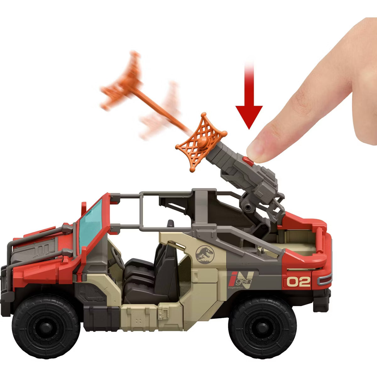 Jurassic World Rebirth Launch N’ Battle Vehicle Set