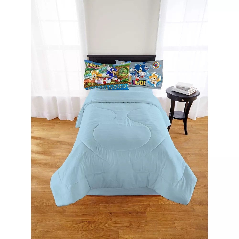 Sonic The Hedgehog Reversible Pillowcase