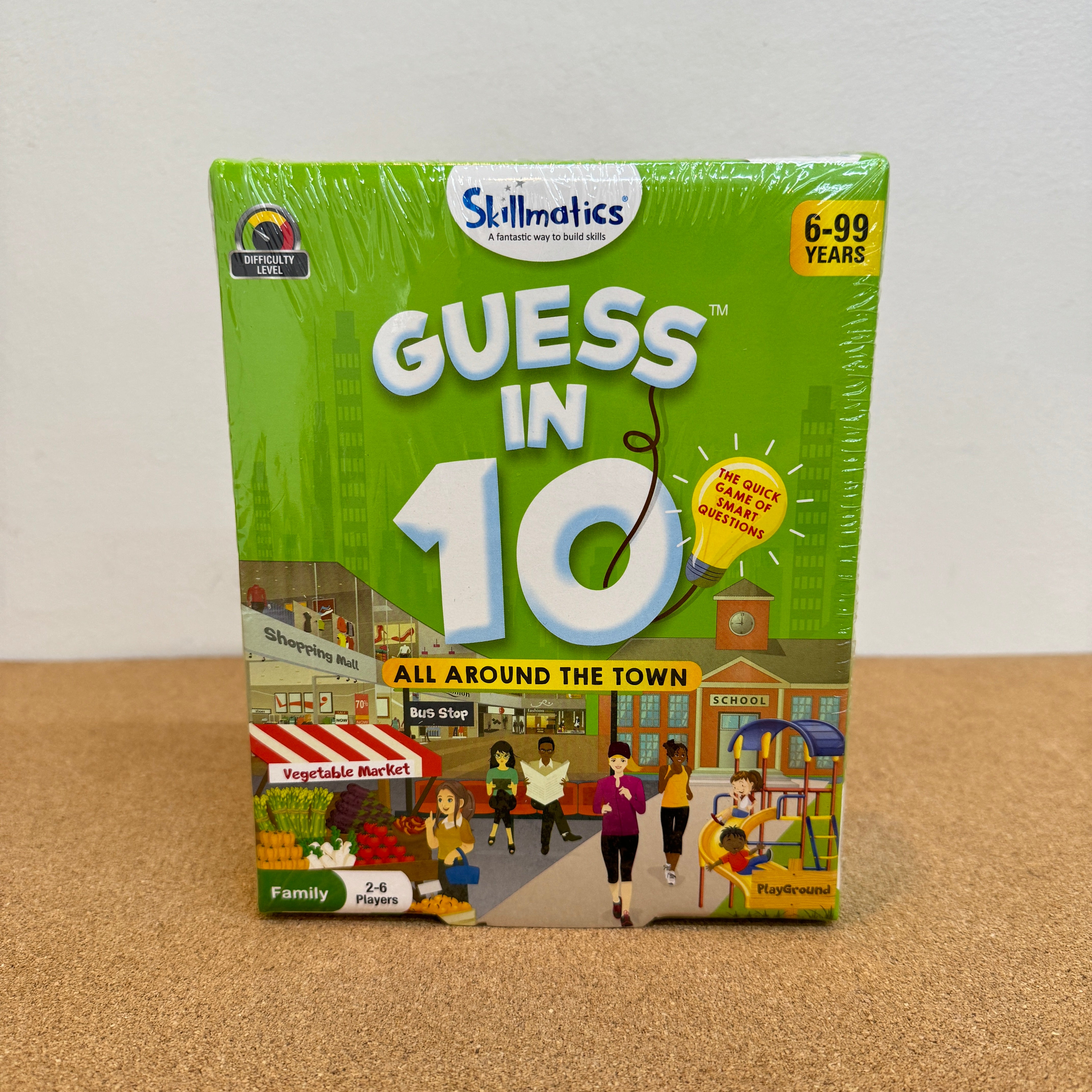 Skillmatics Guess In 10 All Around The Town Board Game