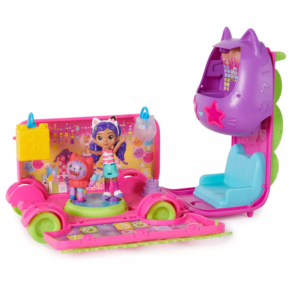 Gabby’s Dollhouse Sprinkle Party Bus Playset