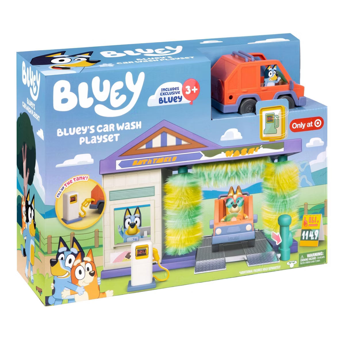 Bluey’s Car Wash Playset