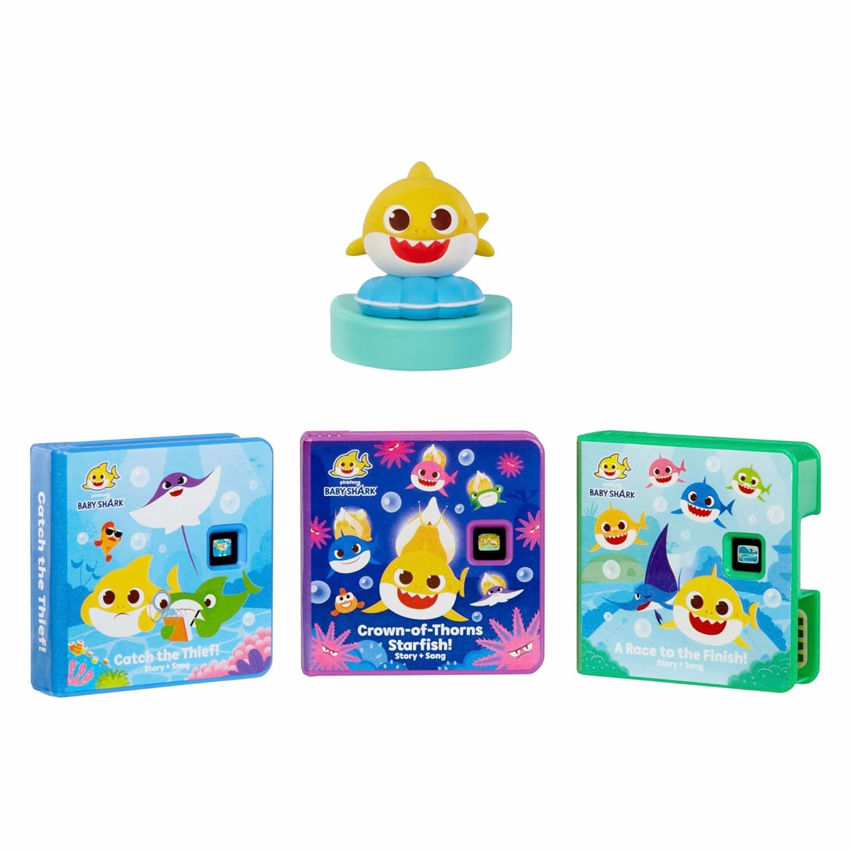 Little Tikes Story Dream Machine Cartridge - Baby Shark Heroes Collection