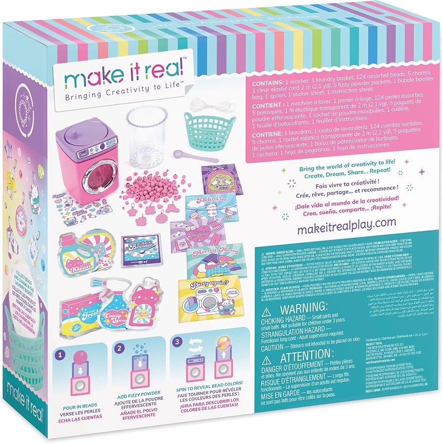 Make It Real Purr-fect Wash ‘N Bead Bracelets